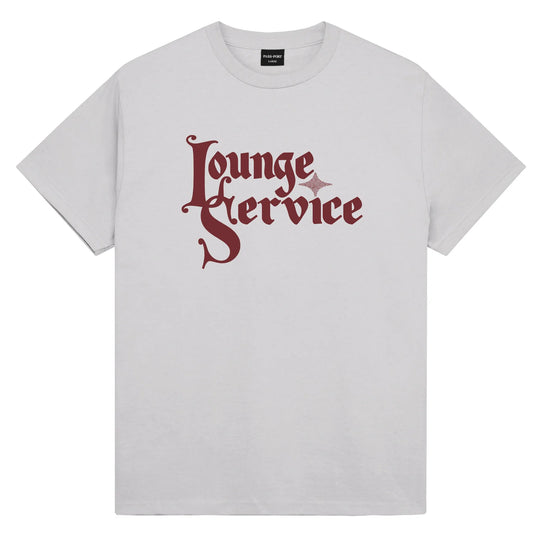 Pass-Port Lounge Service Tee - Oyster Grey