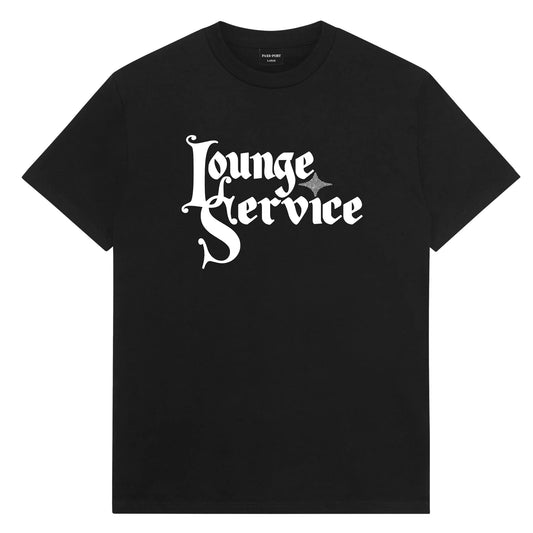 Pass-Port Lounge Service Tee - Black