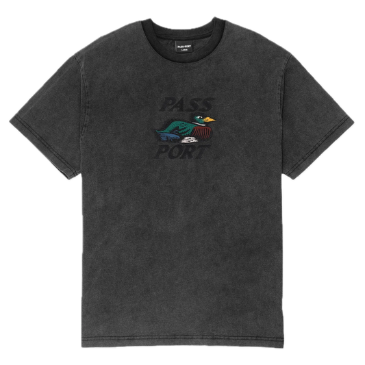 Pass-Port Fast Duck Tee - Black Acid