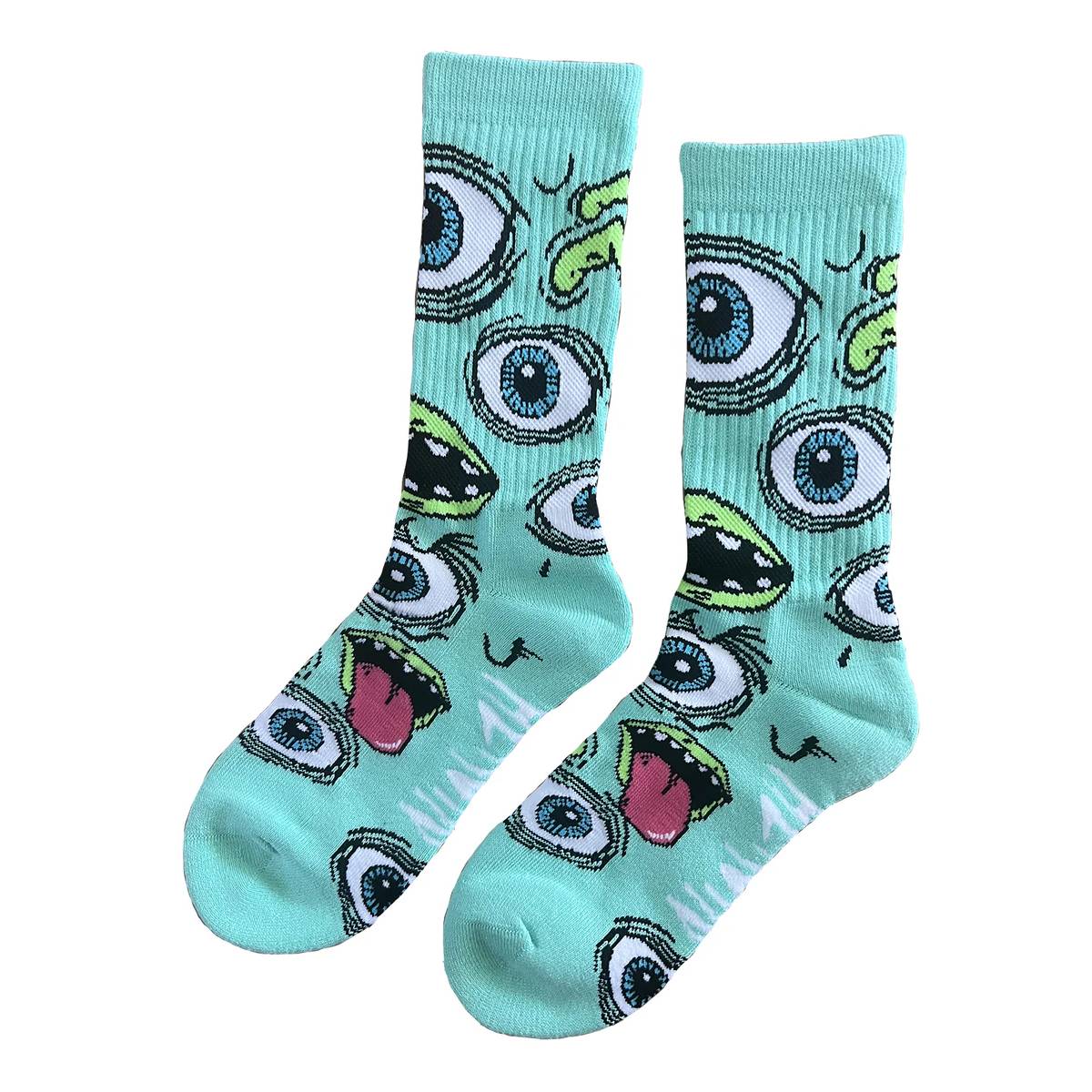 Heroin Mutant Socks - Teal