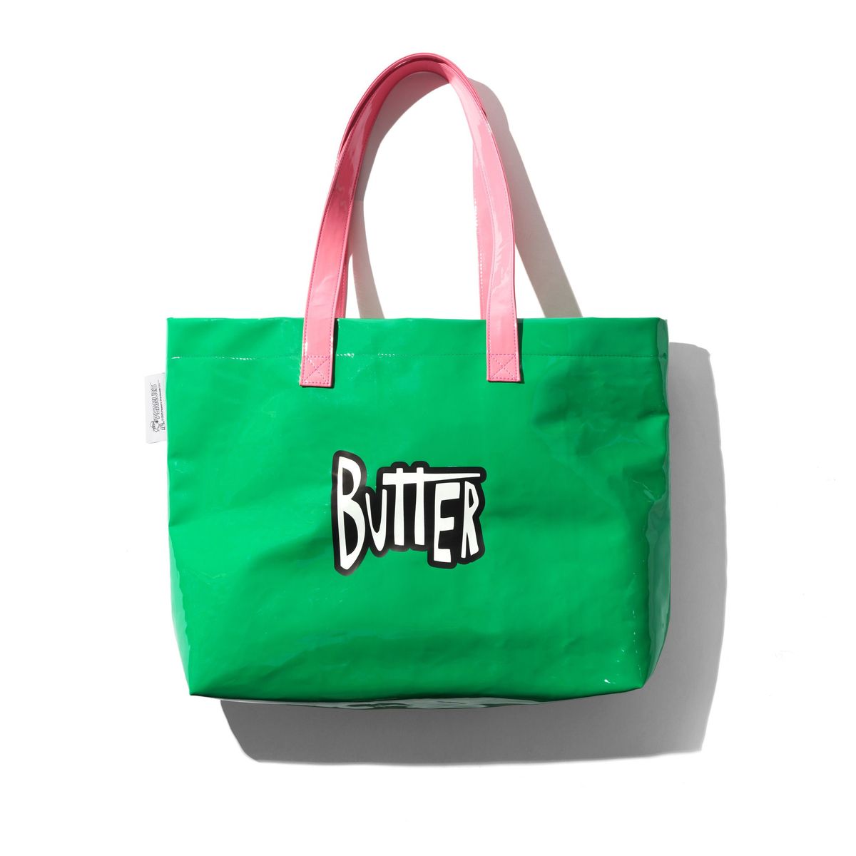 Butter Goods x Peanuts Shopper Tote - Green/Light Pink