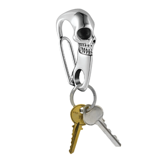 Deathwish Crypt Carabiner Keychain