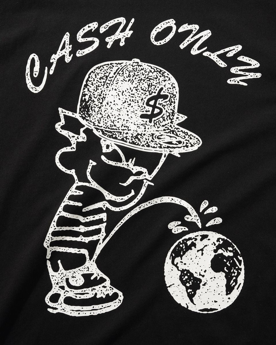 Cash Only FTW Tee - Black