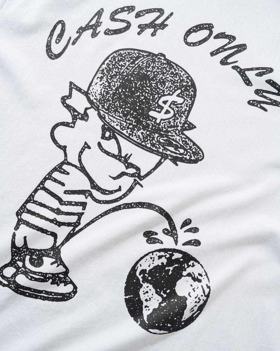 Cash Only FTW Tee - White
