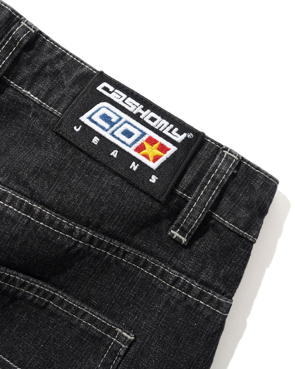 Cash Only Aleka Denim Jeans - Streaky Black Wash