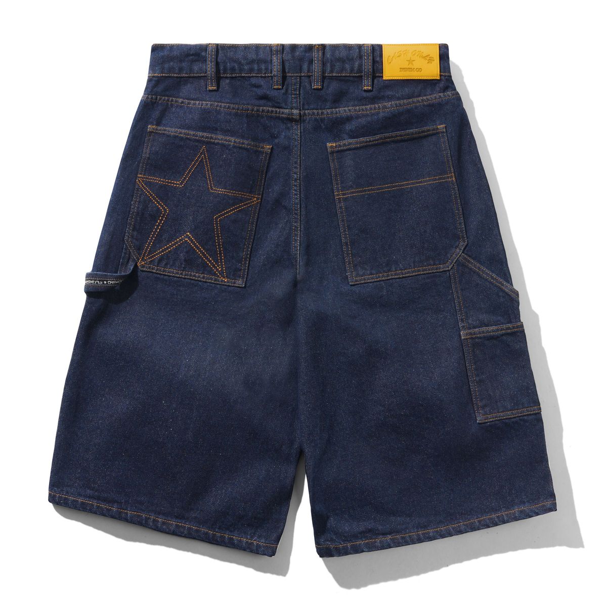 Cash Only Point Denim Shorts - Raw Denim