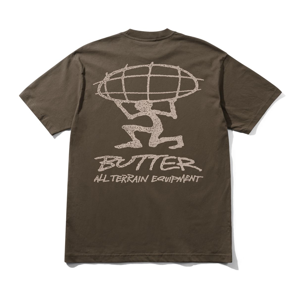Butter Goods Terrain Tee - Brown