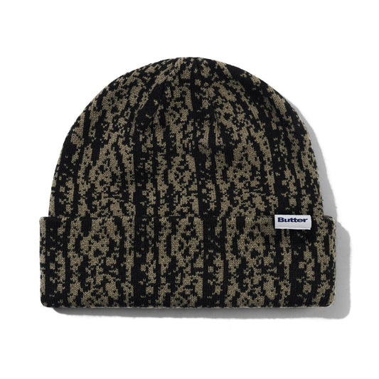 Butter Goods Lowland Camo Beanie - Grey