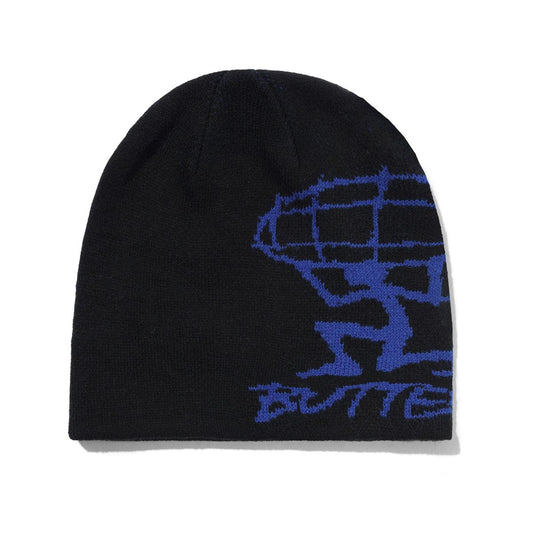 Butter Goods Terrain Skully Beanie - Black