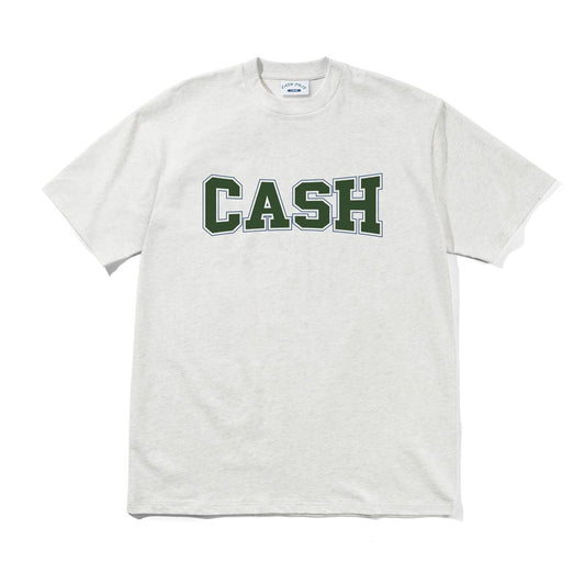 Cash Only Campus Tee - Ash