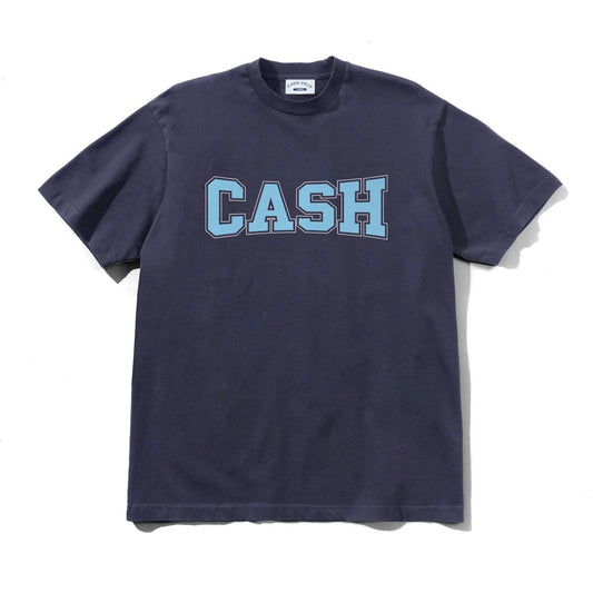 Cash Only Campus Tee - Washed Navy