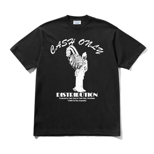 Cash Only Listen Tee - Black