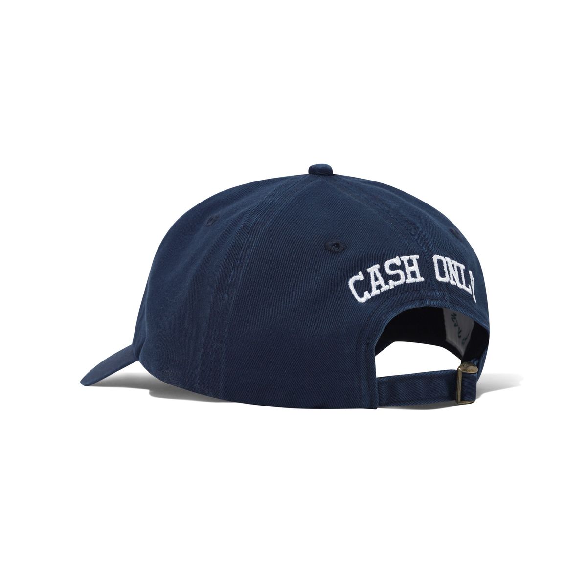 Cash Only Campus 6 Panel Cap - Washed Navy
