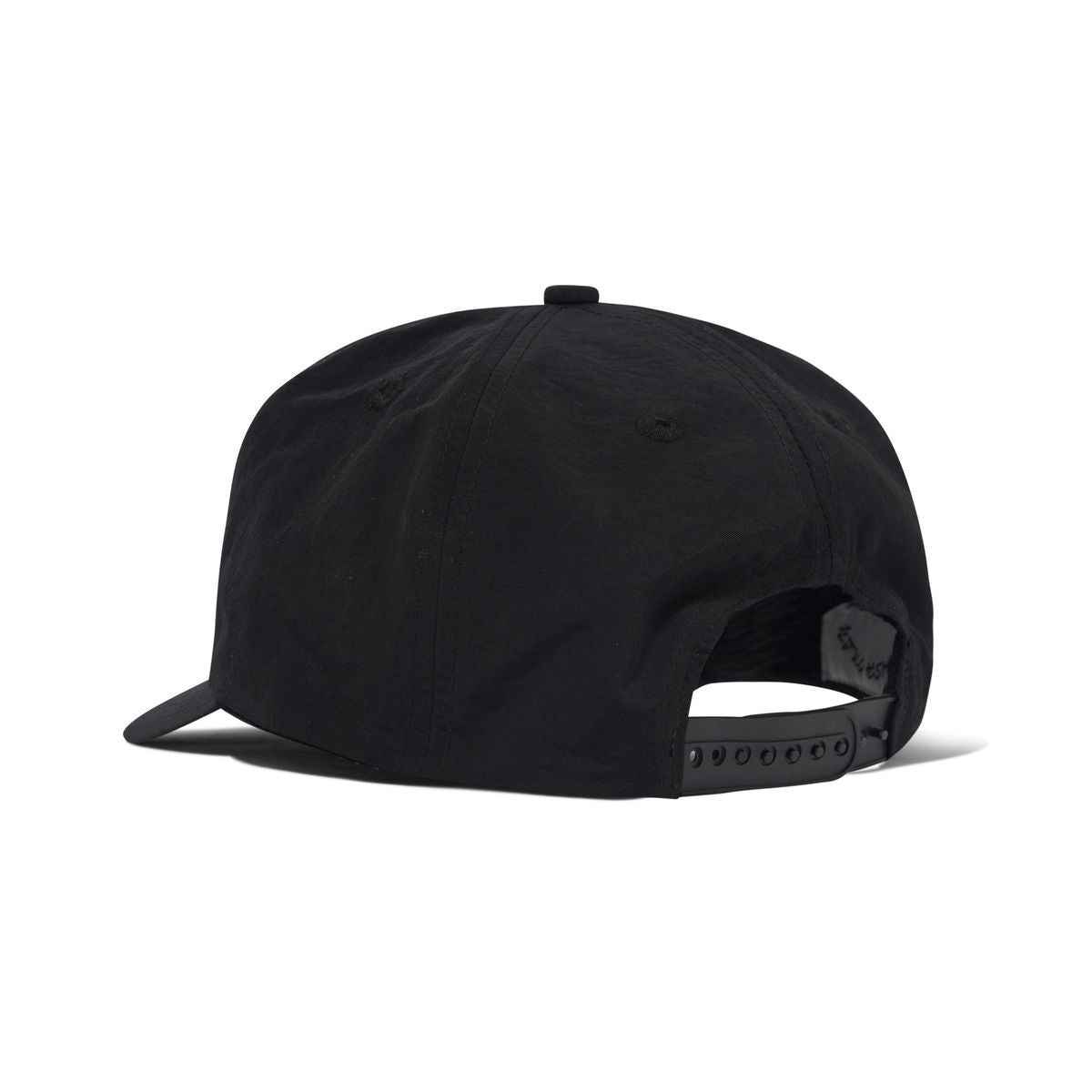 Cash Only Script 5 Panel Cap - Black