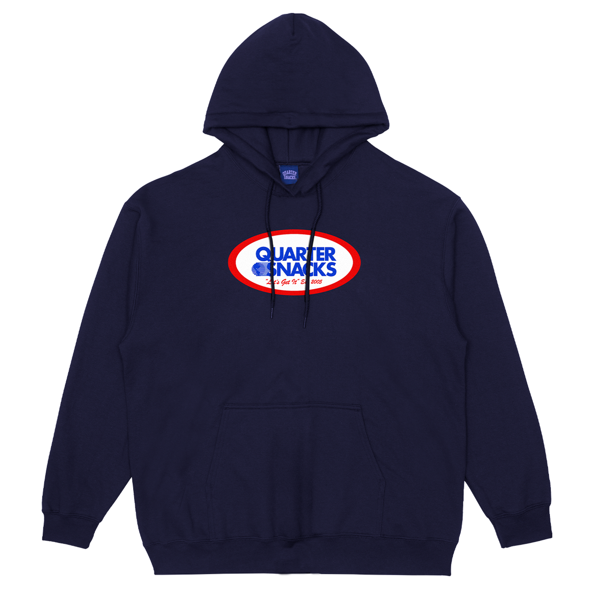 Quartersnacks Oval Hoodie - Navy