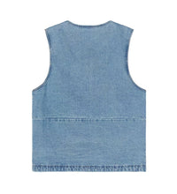 Load image into Gallery viewer, Dickies Zip Front Denim Vest - Lightwash Blue