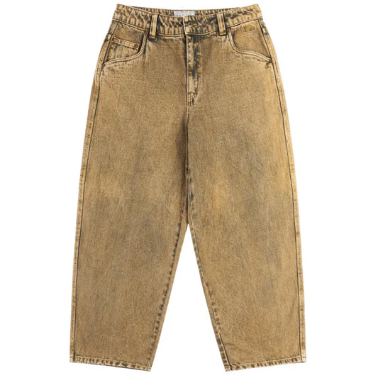 Dime Classic Baggy Denim Pants - Overdyed Gold