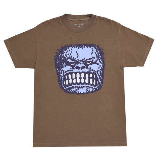 Quasi Meathead Tee - Faded Brown