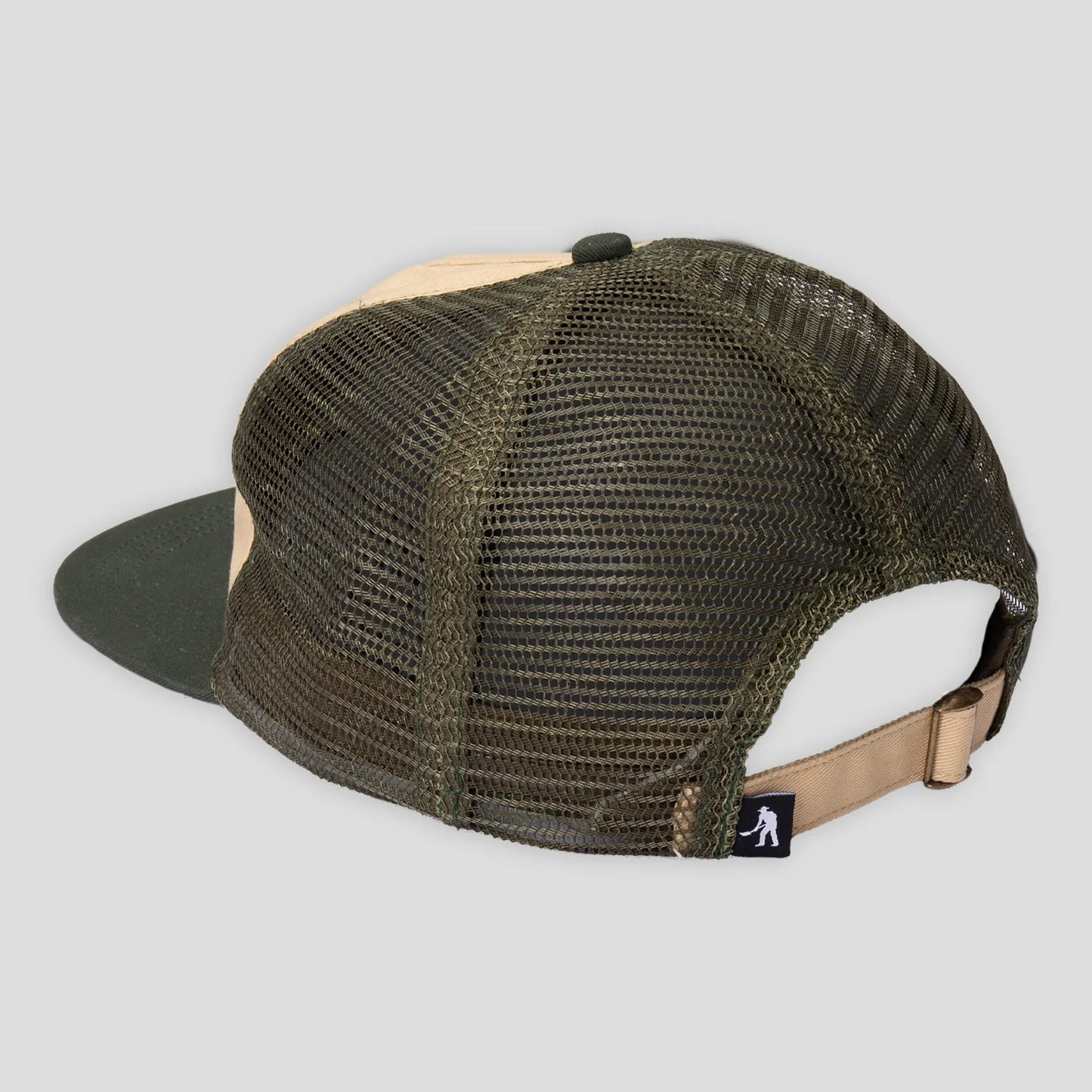 Pass-Port Fast Duck Workers Trucker Hat - Cream/Elm