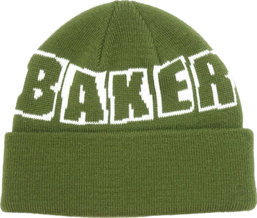 Baker Logo Beanie - Dark Green