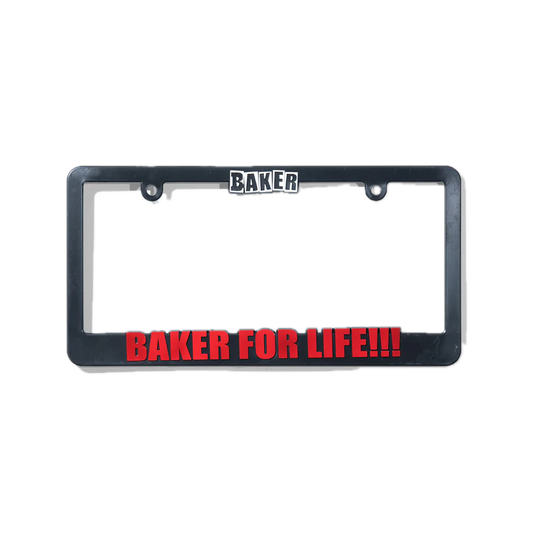 Baker 4Life License Plate