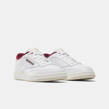 Load image into Gallery viewer, Reebok Club C 85 - White/Stucco/Maroon