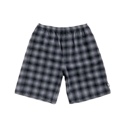 Stussy Plaid Beach Short - Black