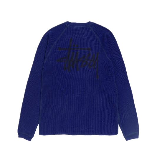 Stussy Raglan Thermal Longsleeve - Ink