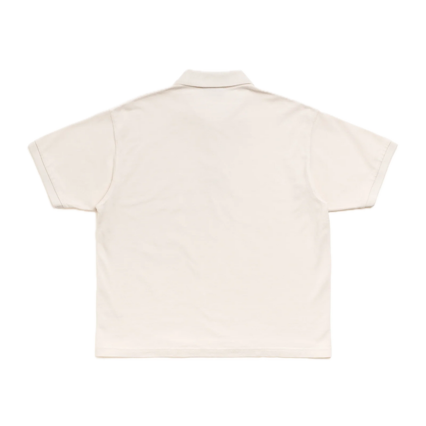 Stussy Classic Pique Polo - Off White