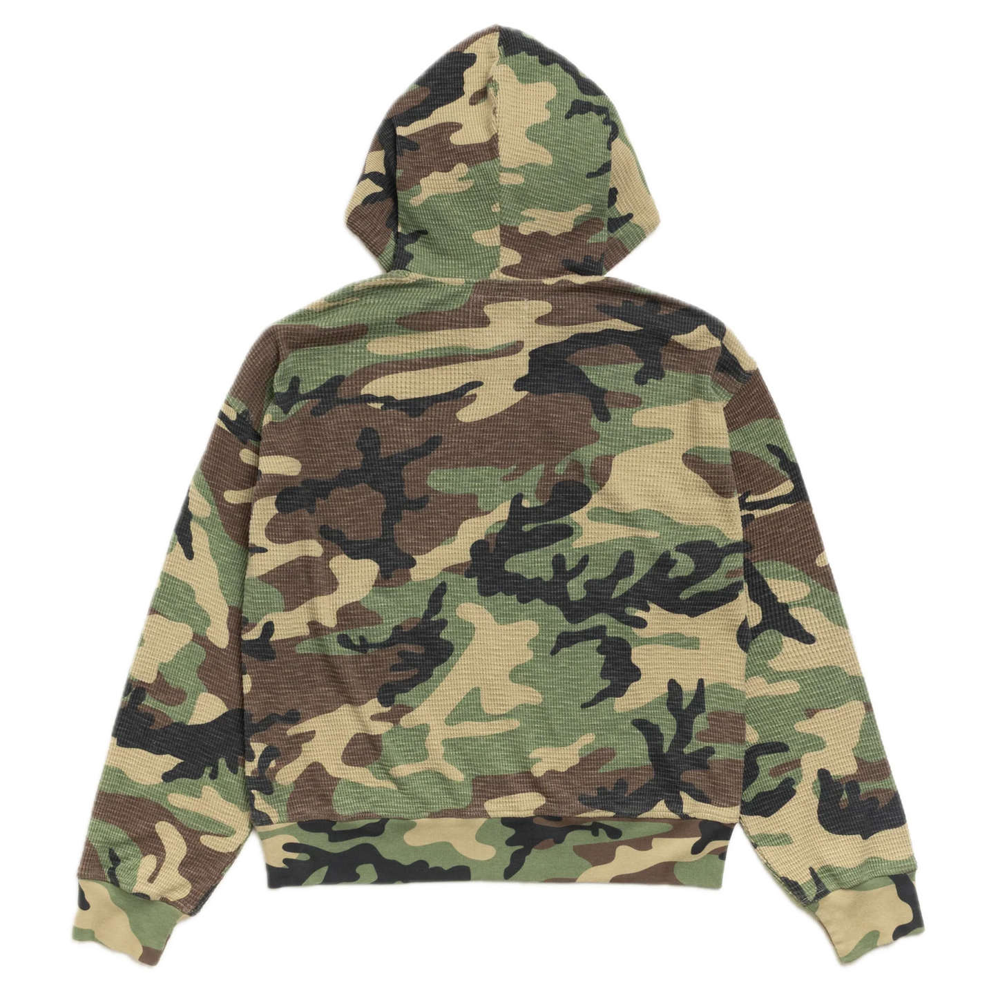 Stussy Light Weight Thermal Zip Hoodie - Camo