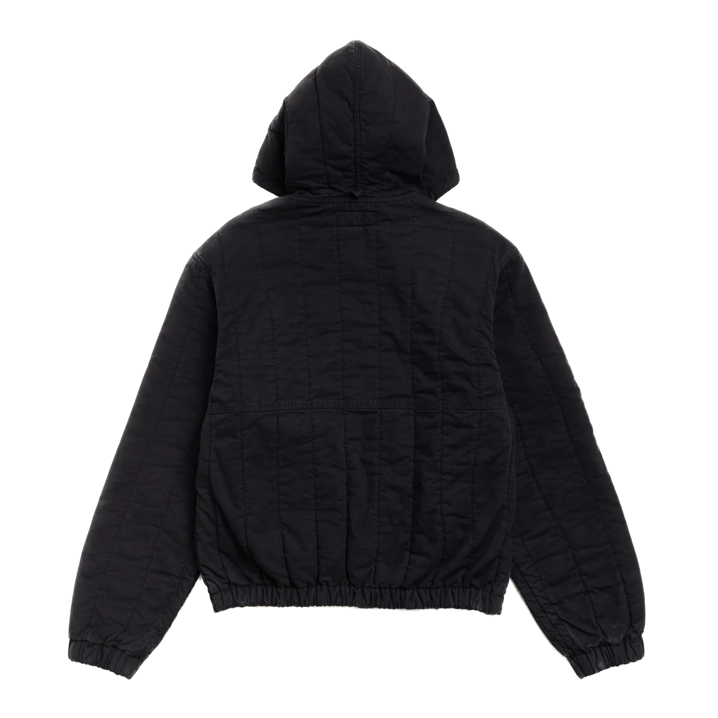 Stussy Quilted Canvas Work Jacket - Black