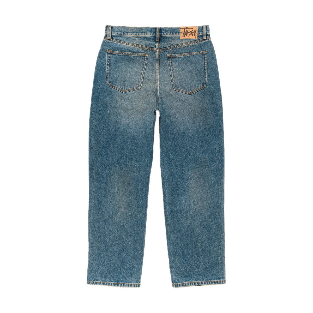 Stussy Big Ol Jean Denim - Dark Wash Indigo