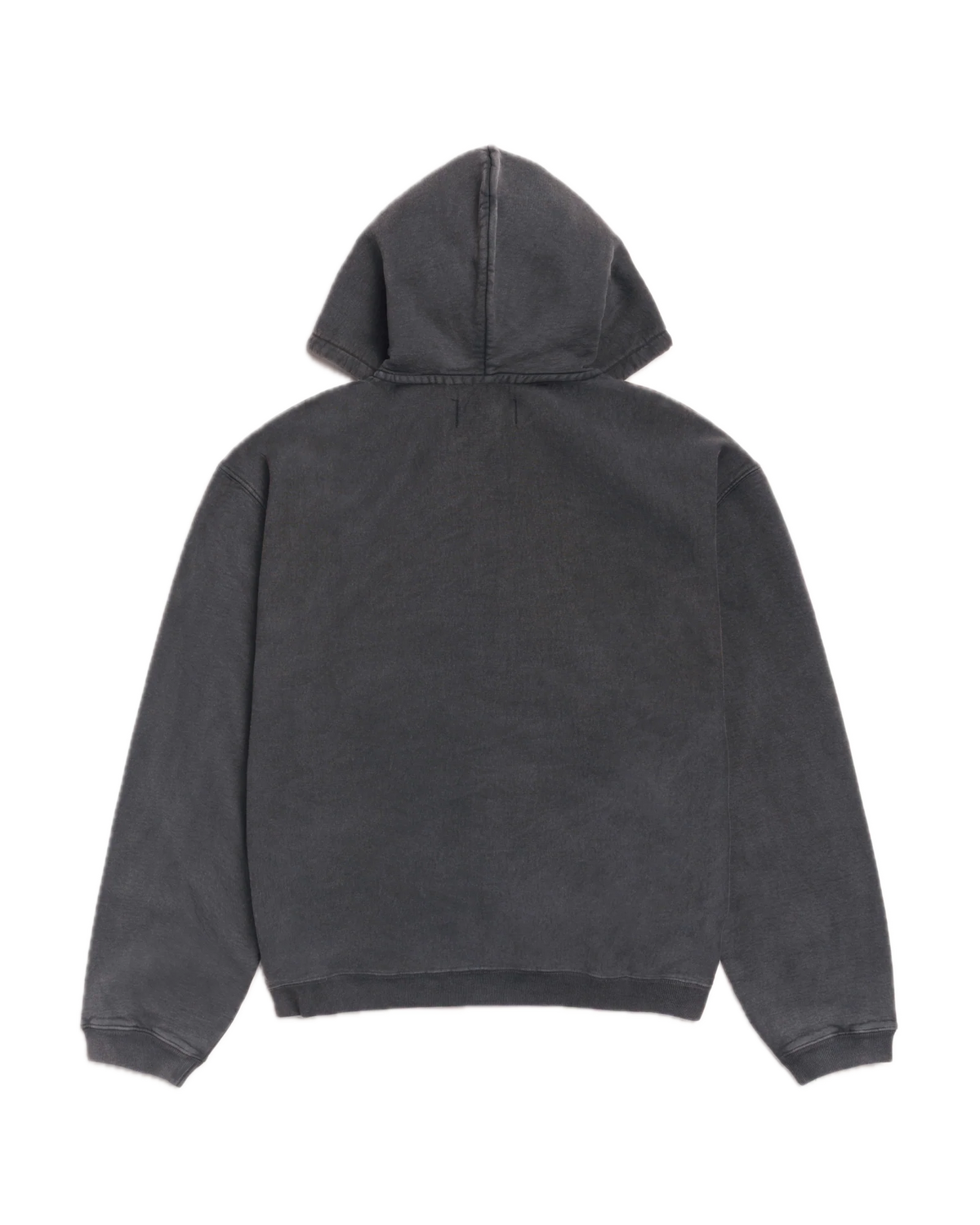 Stussy Faded Graphic Zip Hood - Washed Black