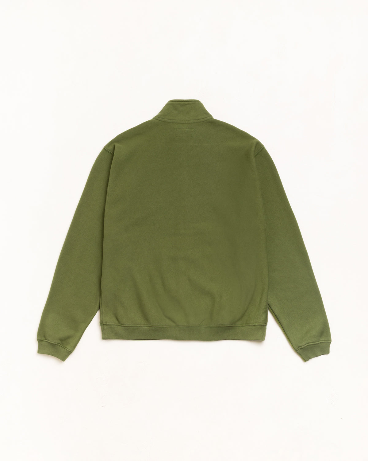 Stussy Zip Fleece Mock Neck - Green