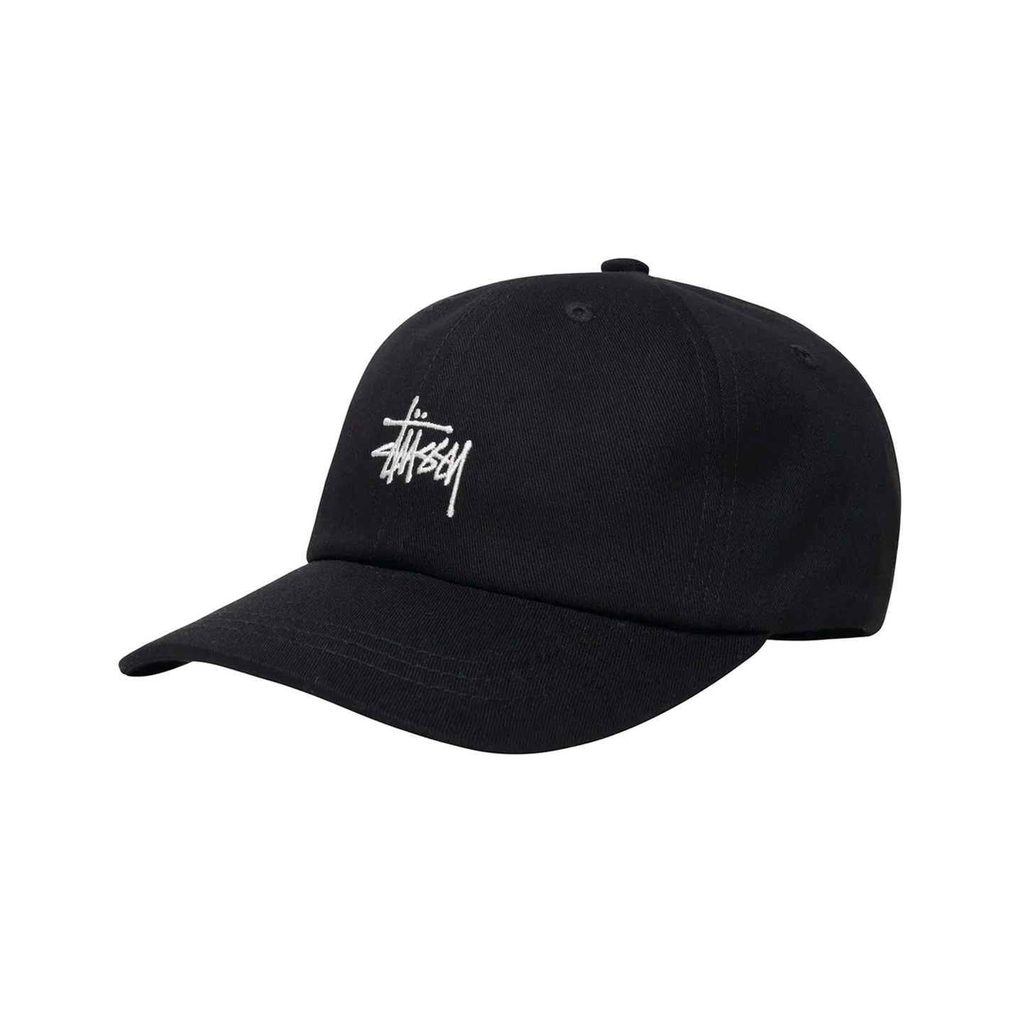 Stussy Basic Stock Low Pro Cap - Black