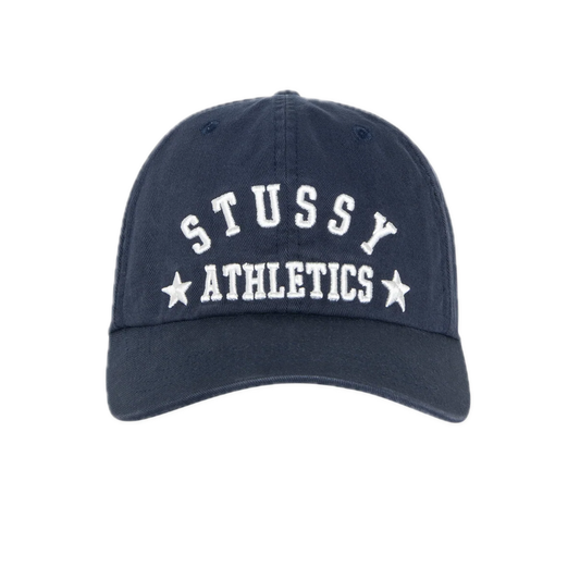 Stussy Low Pro Athletics Strapback Cap - Navy