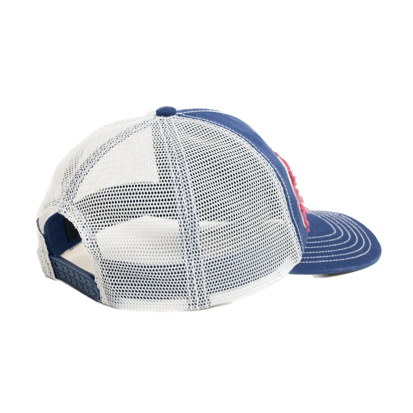 Stussy Md Burly Threads Trucker Cap - Navy