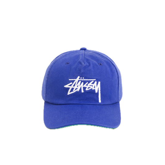 Stussy Big Stock Mid Depth Cap - Royal