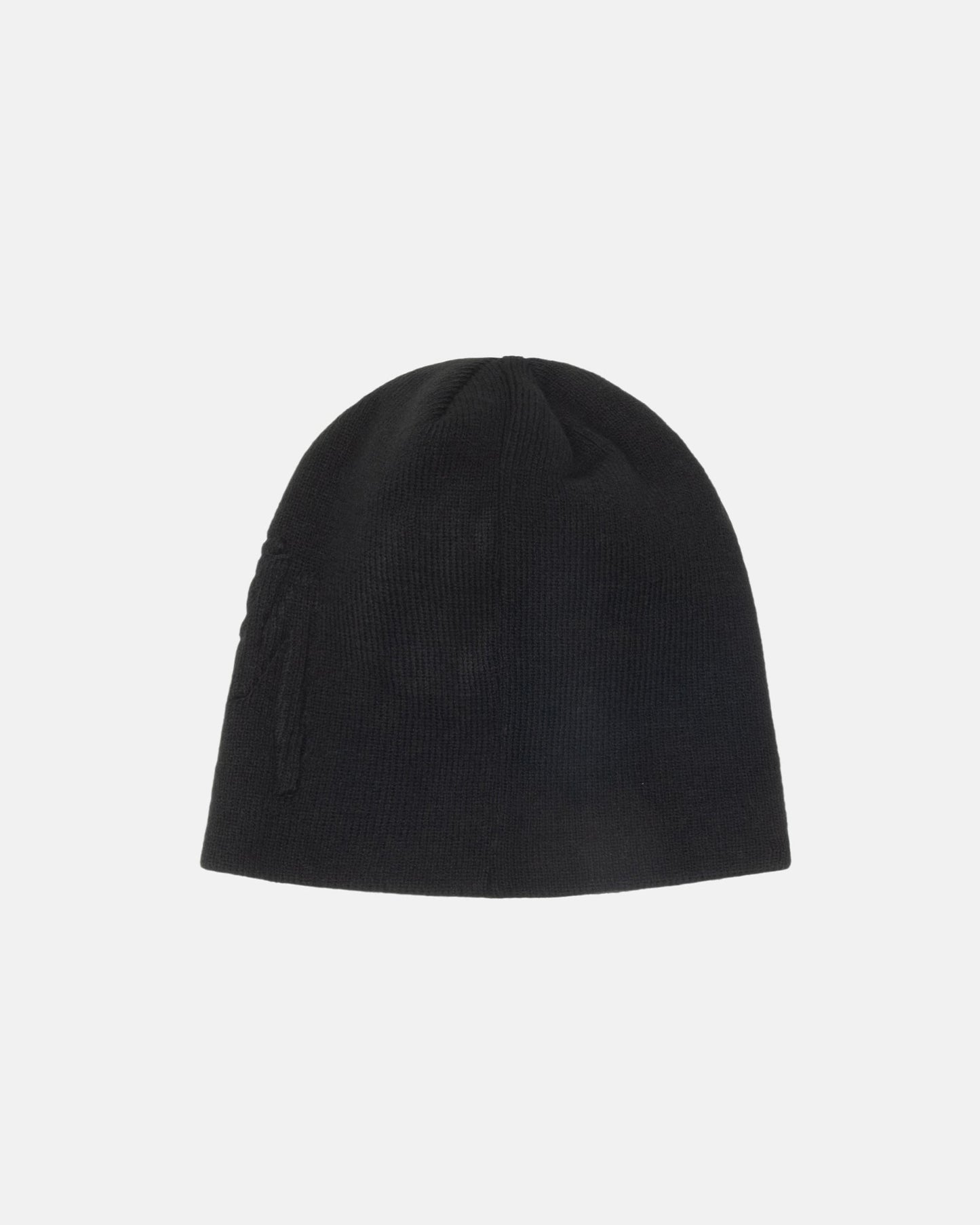 Stussy Embossed Smooth Stock Skullcap - Black