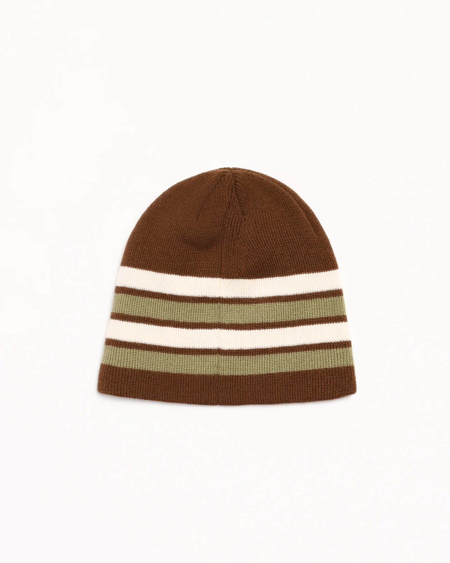 Stussy Basic Striped Skullcap - Brown