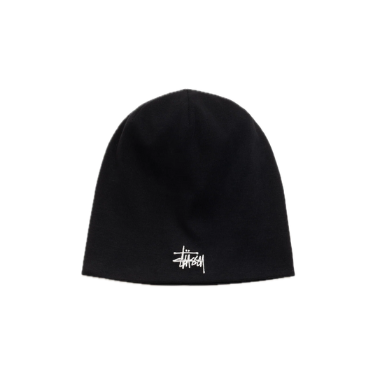 Stussy Jersey Cotton Skullcap - Black