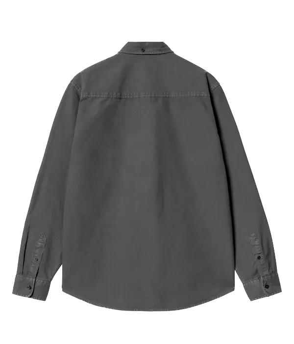 Carhartt WIP L/S Bolton Shirt - Graphite