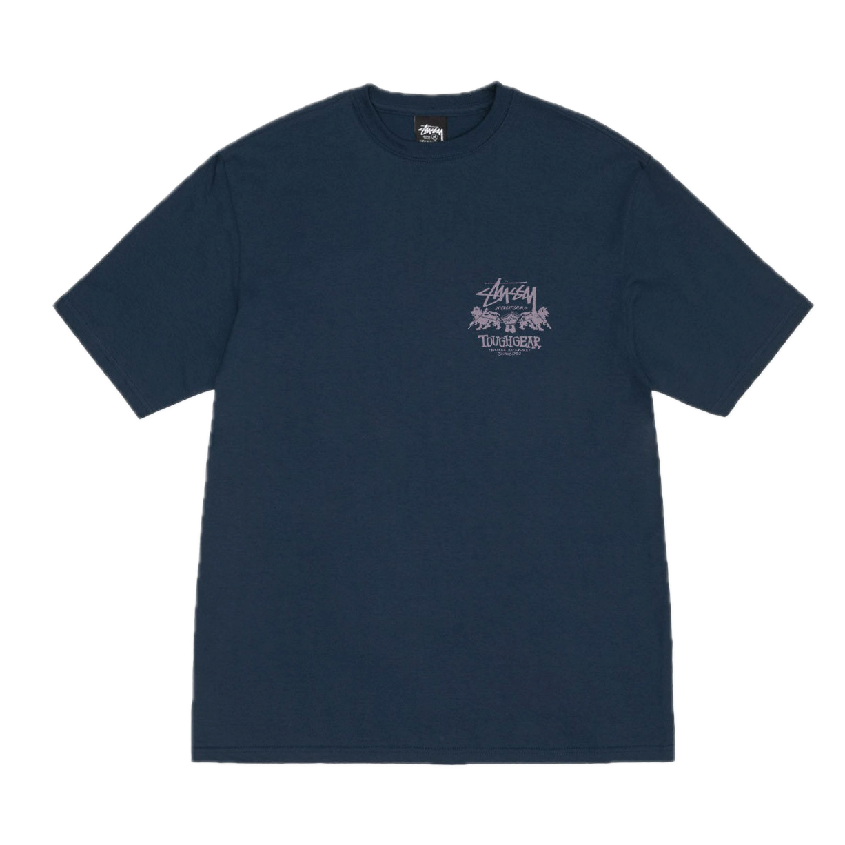 Stussy Tough Gear International Tee - Navy