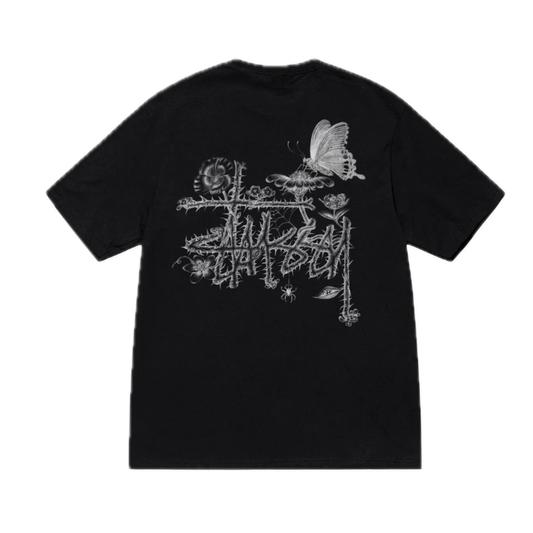 Stussy In Bloom Tee - Black