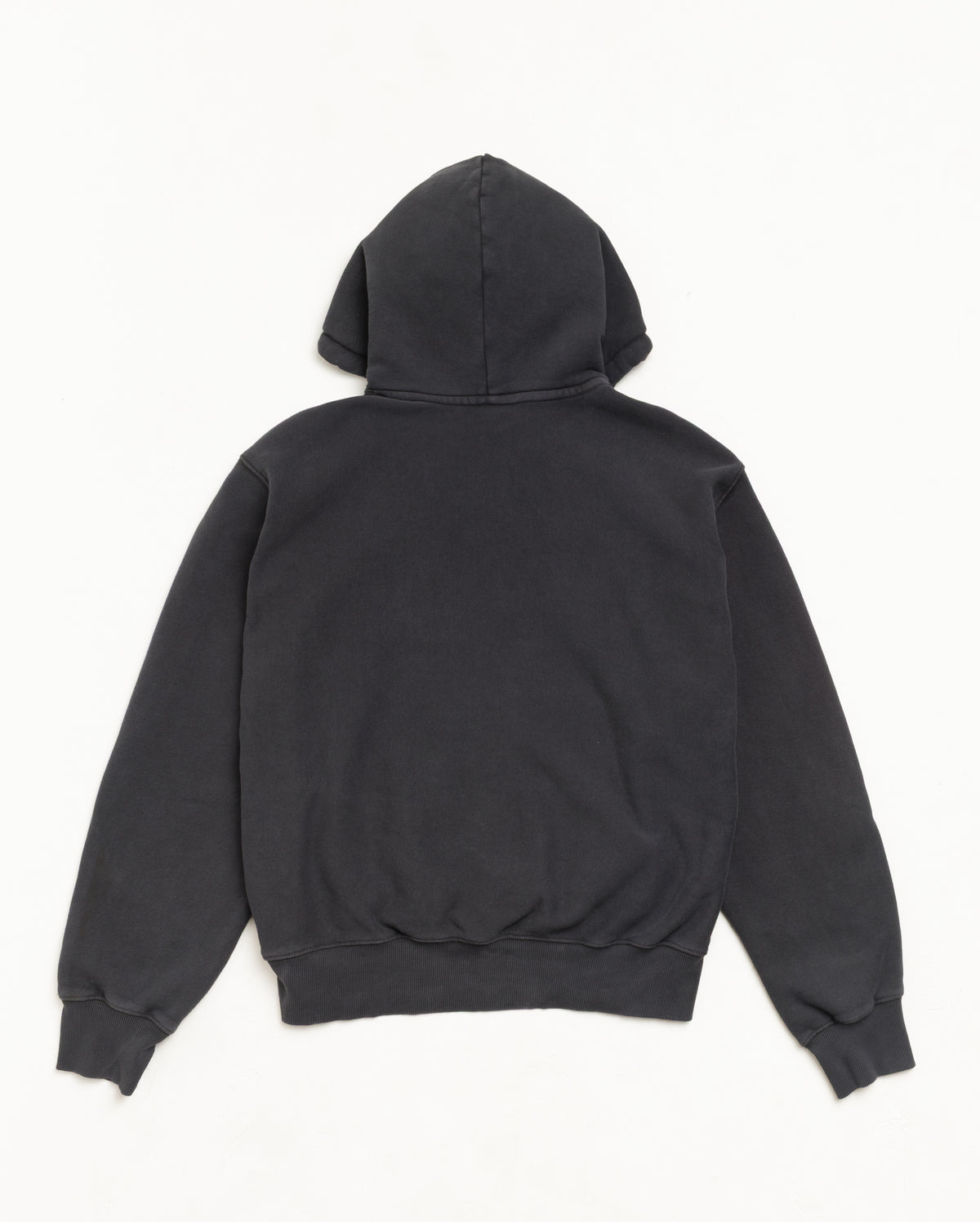 Stussy Block Sport Garment Dyed Hood - Faded Black