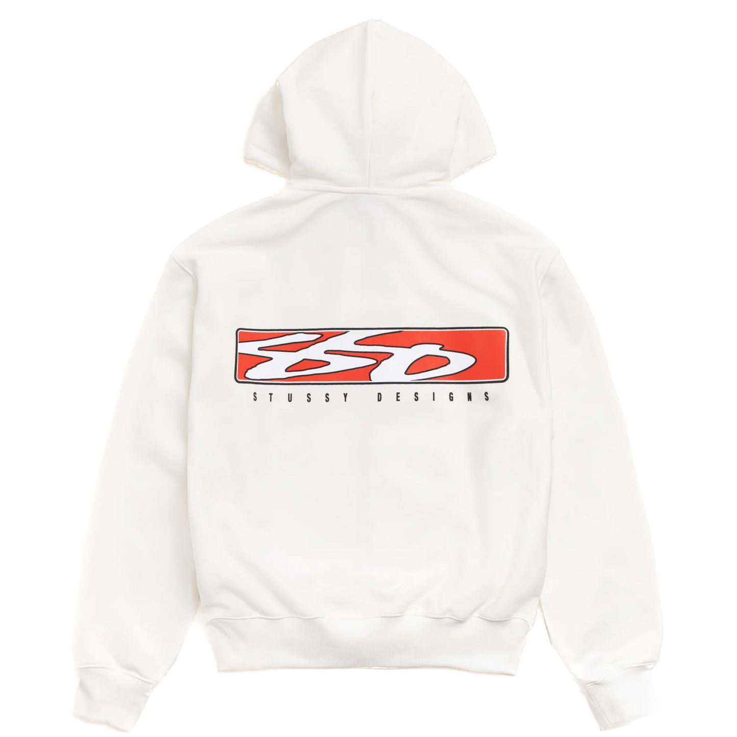 Stussy S Box Zip Hoodie - Off White