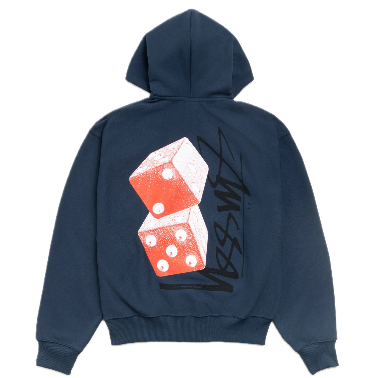 Stussy Tall Dice Zip Hoodie - Navy