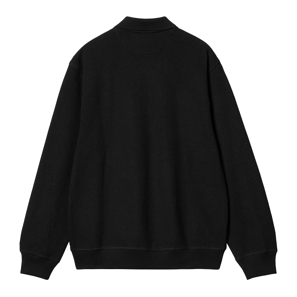 Carhartt WIP Vance Rugby Shirt - Black/Black