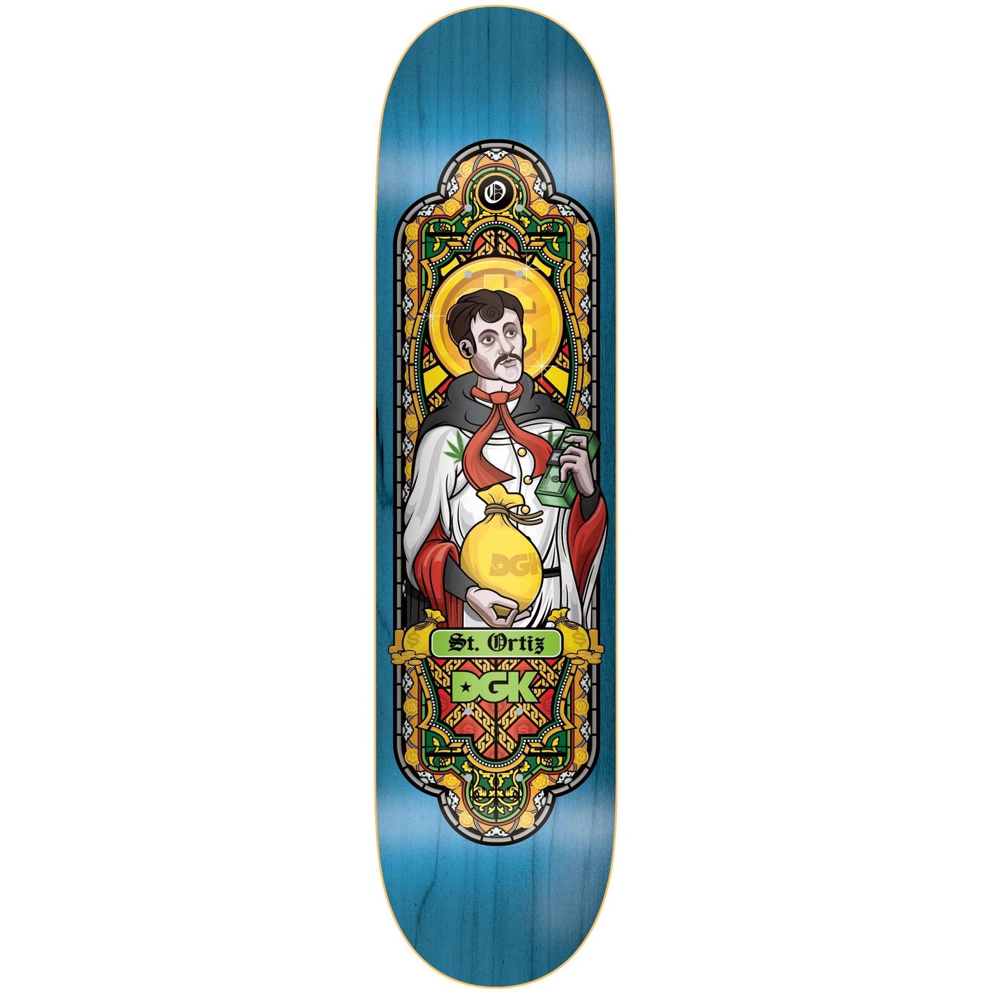 DGK Ghetto Disciples Ortiz Deck - 8.0
