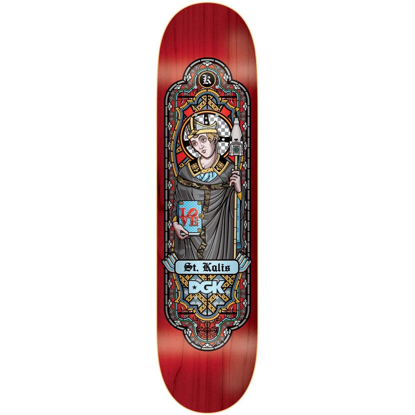 DGK Ghetto Disciples Kalis Deck - 7.75